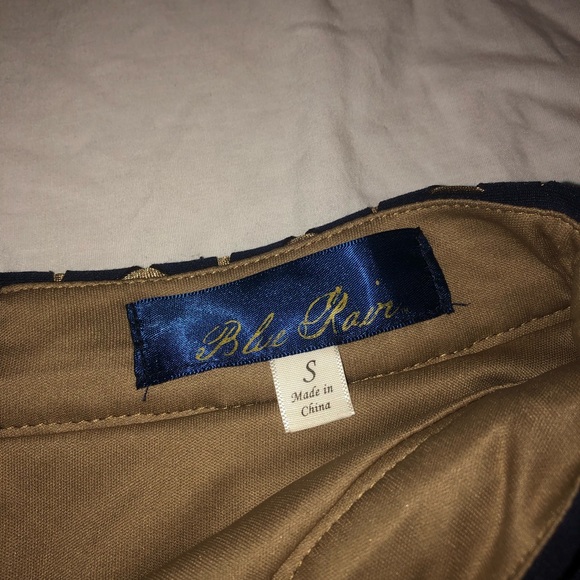 Blue Rain Skirt - Picture 3 of 3